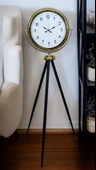 Luxury Gold Tripod Ayaklı Saat thumbnail 3