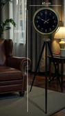 Retro Luxury Tripod Ayaklı Saat thumbnail 5