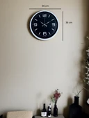 36 Cm Modern Dekoratif Duvar Saati thumbnail 5