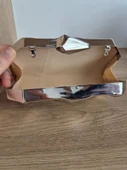 Modern Geometrik Gümüş El Çantası thumbnail 4