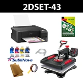 Sublimasyon Transfer Baskı Seti (P8038+Epson L1250) thumbnail 2