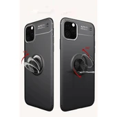 Apple İphone 11 Pro Kılıf Range Yüzüklü Silikon - Mavi thumbnail 2