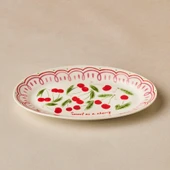 Karaca Cherry Time Kayık Tabak 20 cm thumbnail 2