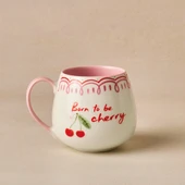 Karaca Cherry Time Kupa Pembe 355 ml thumbnail 1