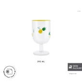 Karaca Pineapple Kadeh 390 ml Sarı thumbnail 2