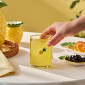 Karaca Pineapple Meşrubat Bardağı 420 ml Sarı thumbnail 3