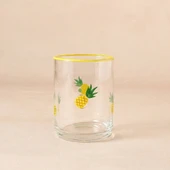 Karaca Pineapple Meşrubat Bardağı 420 ml Sarı thumbnail 1