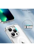 iPhone 13 Pro Max Şeffaf Magsafe Kılıf MTL SAFE thumbnail 4