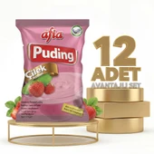 Afia Çilekli Puding 12x115 Gr thumbnail 1