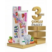 Safia Çocuk Diş Macunu 3x60 ml thumbnail 2
