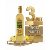 Afia Limon Sirkesi Cam Şişe 3x500 Ml thumbnail 2