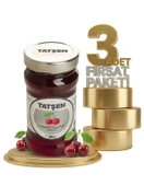 Tatşen Cam Reçel Vişne 3x380 Gr thumbnail 2