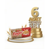 Afia Sütlü Finger Bisküvi 6x140 Gr thumbnail 1