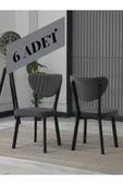 ELMA SANDALYE SİYAH AYAK ( 6 ADET ) thumbnail 1