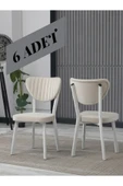 ELMA SANDALYE BEYAZ AYAK ( 6 ADET ) thumbnail 1