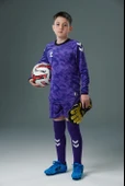 Hummel Line Kaleci Tek Üst Forma Mor Çocuk thumbnail 6