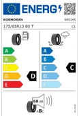 KORMORAN ROAD KO 175/65R13 80T Yaz Lastiği - 2022 thumbnail 2