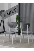 ELMA SANDALYE BEYAZ AYAK ( 6 ADET ) thumbnail 1