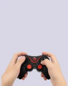 Ergonomik Tasarımlı Kablosuz Bluetooth Gamepad Titreşimli thumbnail 2