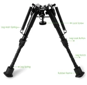 Üstün Metal Alaşım Bipod çak thumbnail 2