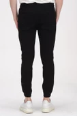 Erkek Slim Fit Paçası ve Beli Lastikli Pamuklu Jogger Pantolon thumbnail 8
