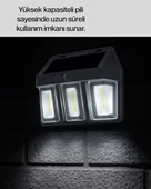 Suya Dayanıklı Solar Duvar Lambası – Akıllı Gece Sensörlü Işık thumbnail 5
