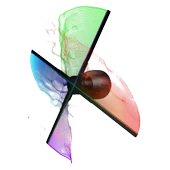 Hologram Fan Pervane 3D-65cm thumbnail 9