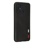 Redmi 10C Kılıf Loop Deri Silikon - Siyah thumbnail 3
