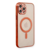 İphone 12 Magneticsafe Silikon - Kırmızı thumbnail 1