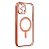 İphone 12 Magneticsafe Silikon - Kırmızı thumbnail 2
