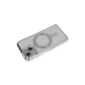 İphone 13 Joke Simli Magneticsafe - Gümüş thumbnail 2