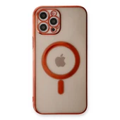 İphone 12 Magneticsafe Silikon - Kırmızı thumbnail 3