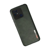 Redmi 10C Kılıf Loop Deri Silikon - Yeşil thumbnail 2