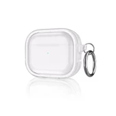 Airpods Pro 2 (2.Nesil) Shiny Şeffaf Kılıf - Beyaz thumbnail 1
