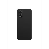 Newface Oppo A38 Kılıf First Silikon - Siyah thumbnail 3