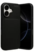 Newface Apple iPhone 17 Auto Focus Karbon Kapak - Siyah thumbnail 1