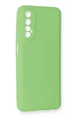 Newface Realme 7 Kılıf First Silikon - Yeşil thumbnail 2