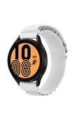 Newface Watch 20mm KR410 Kumaş Kordon - Beyaz thumbnail 1
