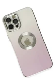 Newface Apple iPhone 12 Pro Max Kılıf Best Silikon - Mor thumbnail 3