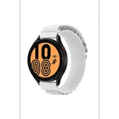 Newface Watch 20mm KR410 Kumaş Kordon - Beyaz thumbnail 3