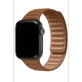 Newface Apple Watch 38mm Loop Kordon - Kahverengi thumbnail 2