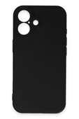 Newface Apple iPhone 16 Kılıf First Silikon - Siyah thumbnail 2