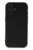 Newface Apple iPhone 16 Kılıf First Silikon - Siyah thumbnail 3