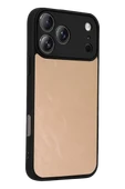 Newface Apple iPhone 17 Pro Aras Deri Kapak - Pudra thumbnail 3