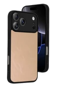 Newface Apple iPhone 17 Pro Aras Deri Kapak - Pudra thumbnail 1