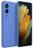 Newface Samsung Galaxy S25 Edge First Silikon - Mavi thumbnail 1