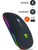 Everest SM-BT11 Şarjlı Optik Kablosuz Mouse thumbnail 5