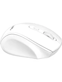 Claws Genius v2 Beyaz Ergonomik Optik Kablosuz Mouse thumbnail 2