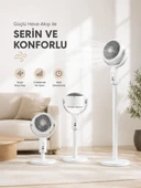 Sessiz Çalışma Özelliğiyle Rahat Kullanım Sunan Dikey Vantilatör thumbnail 1