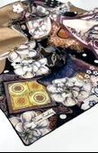 Saf Twill İpek  Eşarp -6591 thumbnail 3